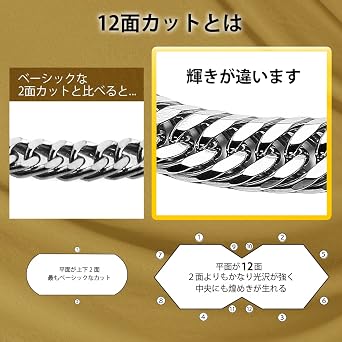 Amazon | [KAZURI] シルバー925 メンズ 喜平 ブレスレット トリプル12